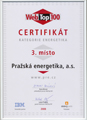 WebTop100 2008 certifikat