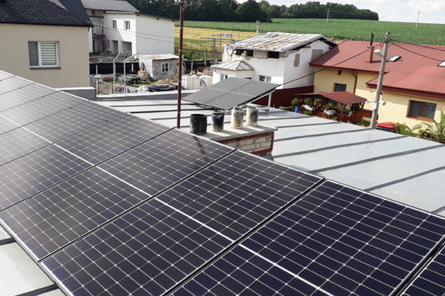 Solární panely Moravskoslezský kraj