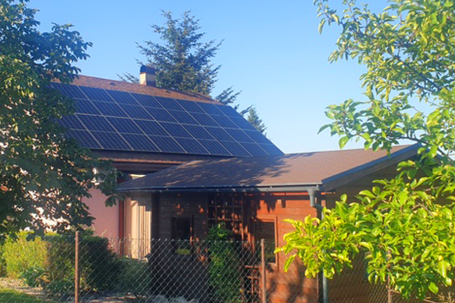 Solární panely Pstruží