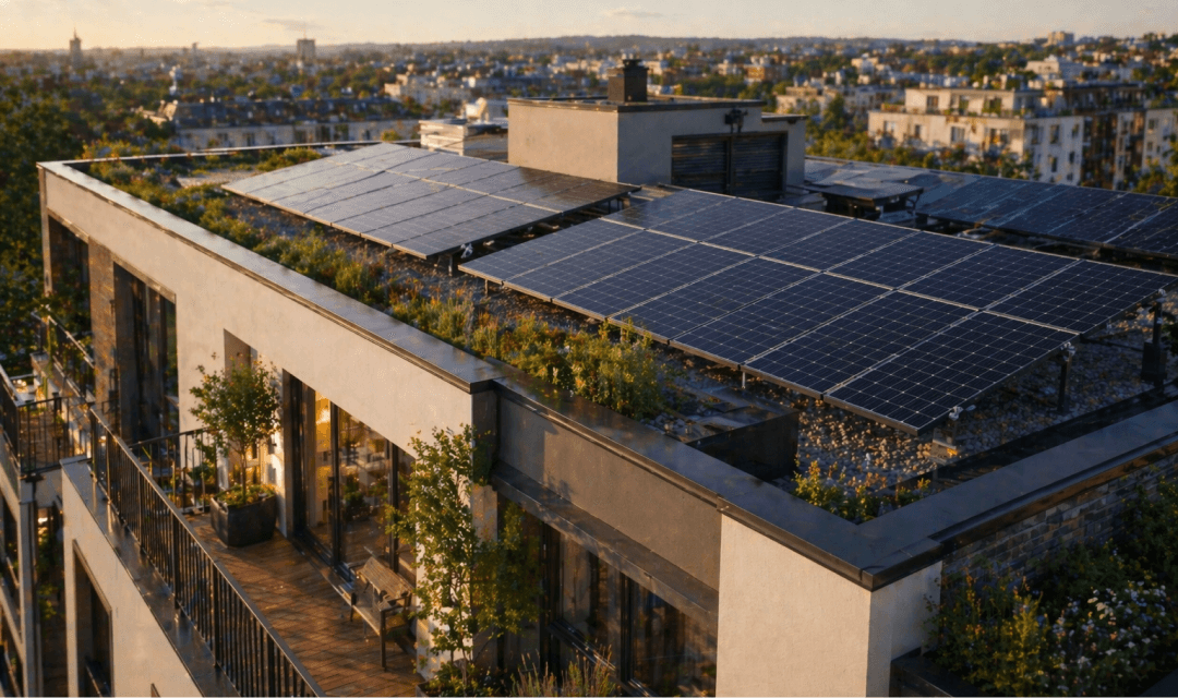 Fotovoltaické panely na střeše